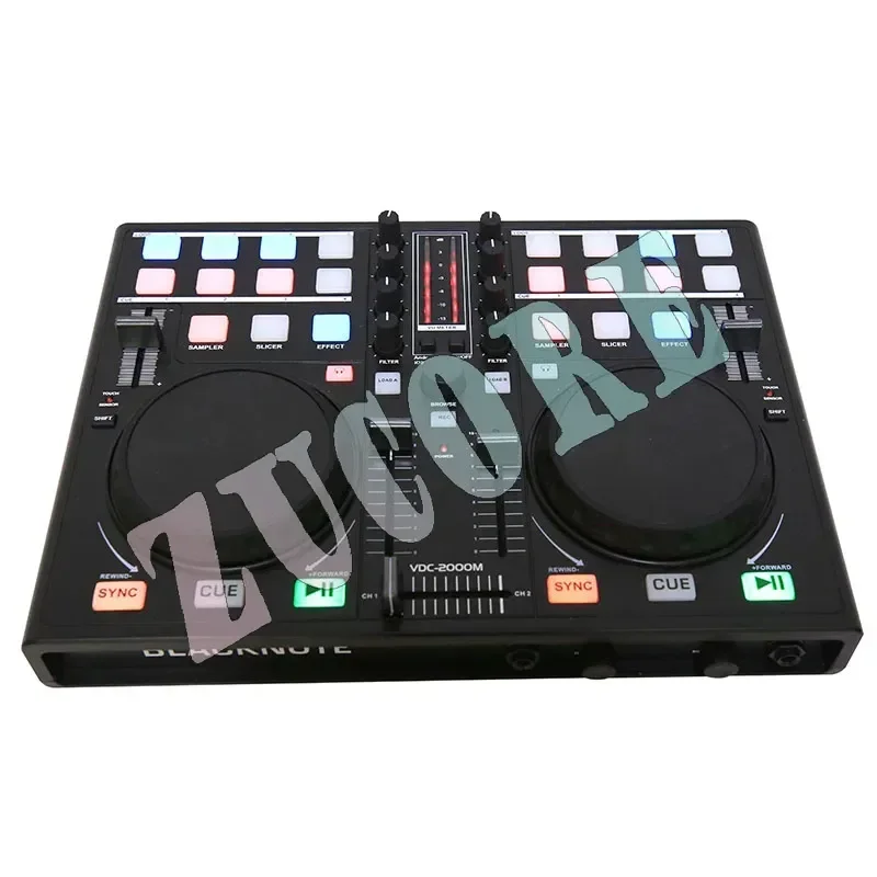 

Mobile DJ player, DJ controller, MIDI controller, computer player, multi-function built-in sound card