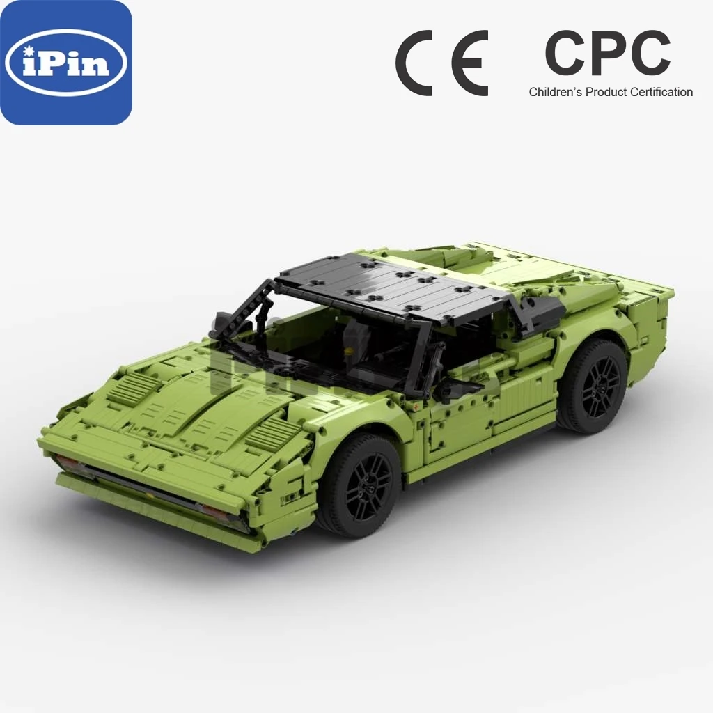 

Ip-0014 super sports car GTS static version 2504pcs New Year gift splicing building block technology assembly