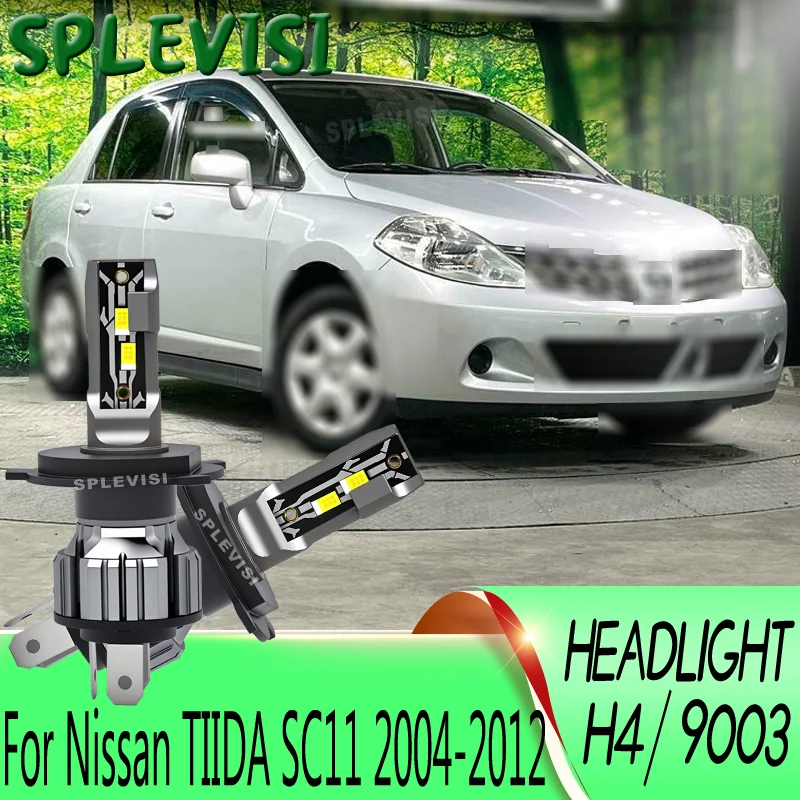 High-Performance 3-Year Warranty waterproof LED Headlight For Nissan TIIDA SC11 2004 2005 2006 2007 2008 2009 2010 2011 2012