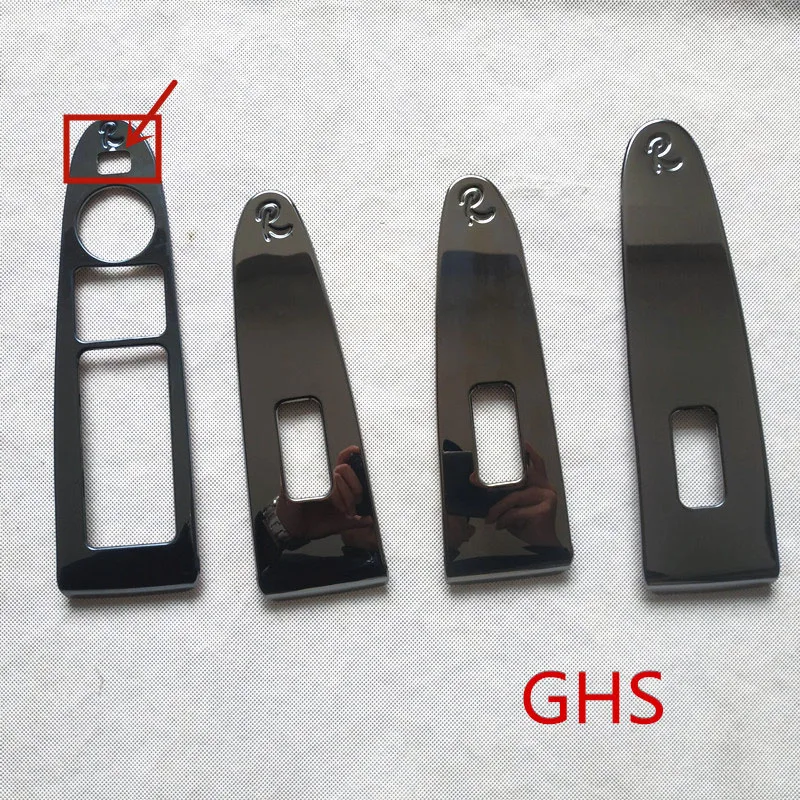 Interior Window Control Panel Trim Cover for Kia Sportage R 3 MK3 III 2011 2012 2013 2015 Metal Car Styling Accessories 4 Pcs