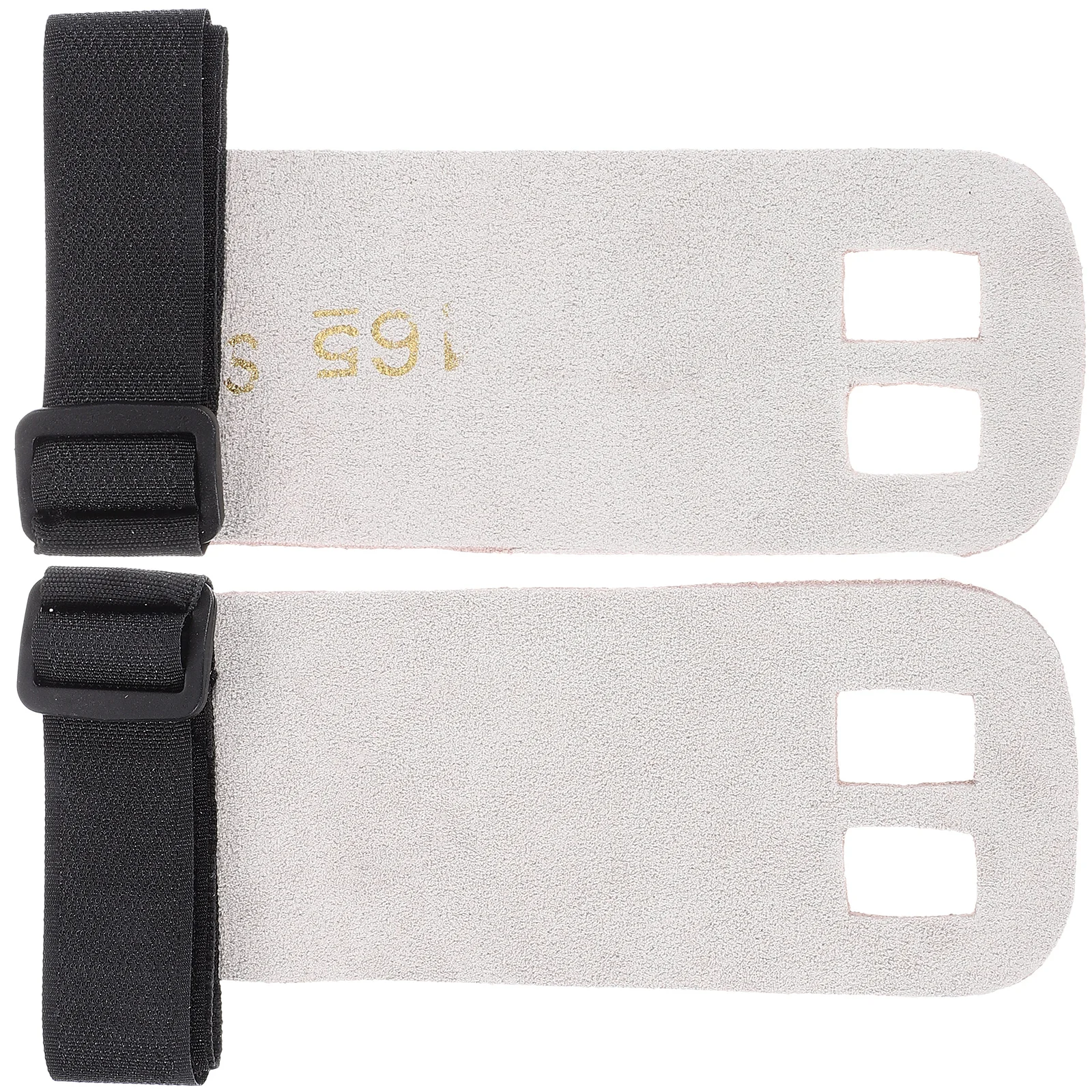 

Glove Wristbands Grey L Sports Supply Gymnastics Grips Weightlifting Wrist Straps Lifting Palm Protector Adjustable