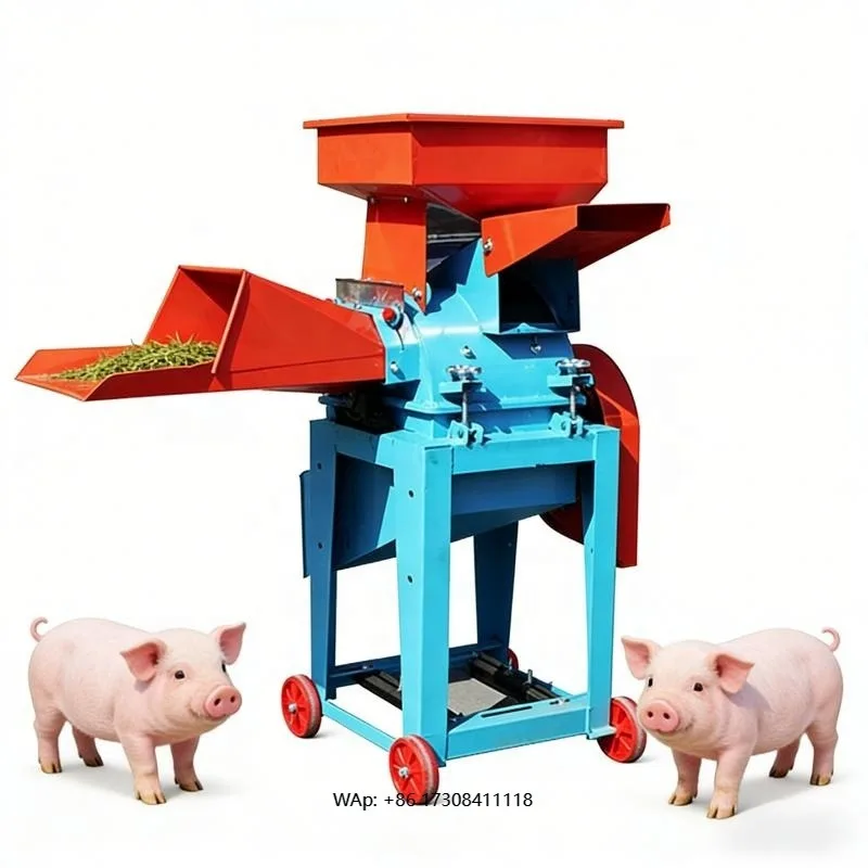 

High productivity electric feed grinder, animal feed grinder, large capacity multi-crop straw grinder (suitable for corn)