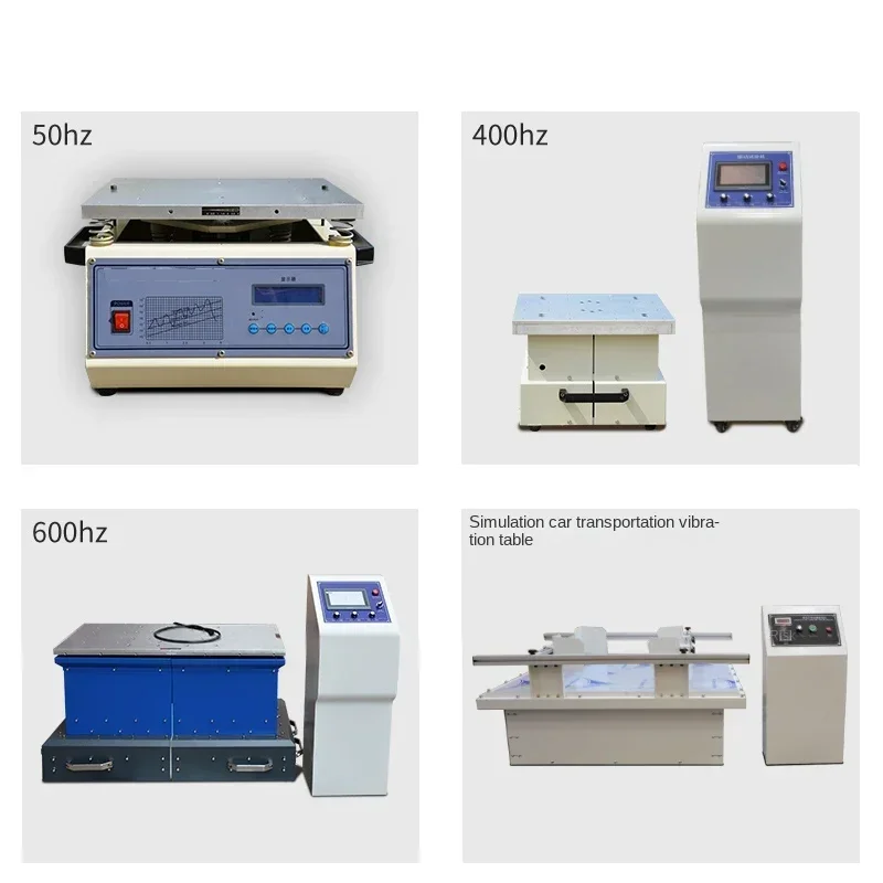 Máquina de prueba de vibración vertical y horizontal de mesa de vibración electromagnética de frecuencia variable; prueba de vibración de tres ejes