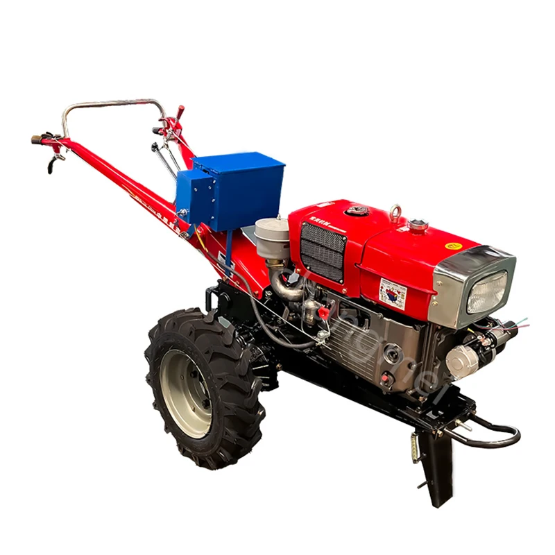 

Air cooled cooling hand-held tractor 8-22 horsepower electric or manual start factory direct sales, high quality and low price