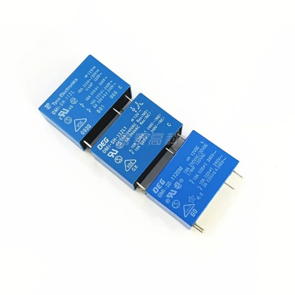 2PCS  Relay  OMI-SH-112L 124L  112LM 124LM  4/5PIN  16A