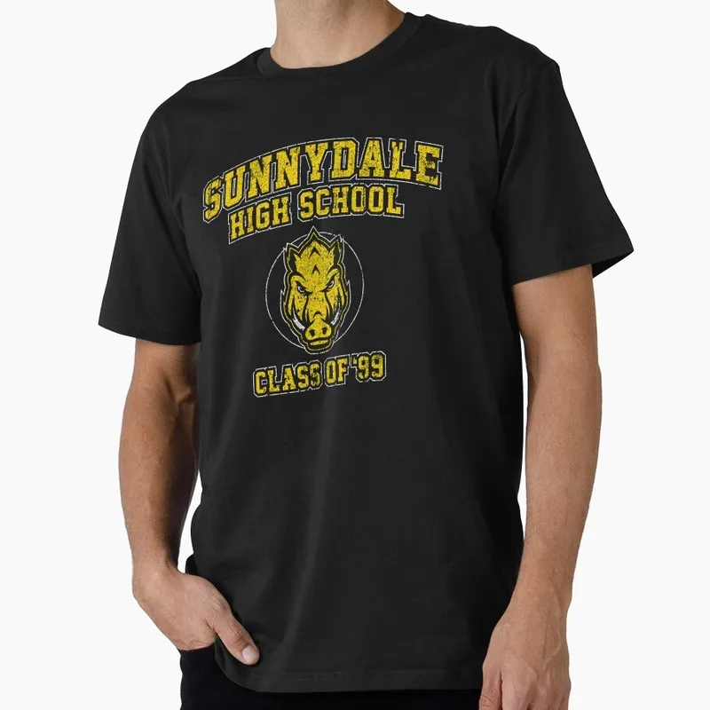 Buffy Sunnydale High School Graphic T-Shirt, Vintage Vampire Slayer Print Tee