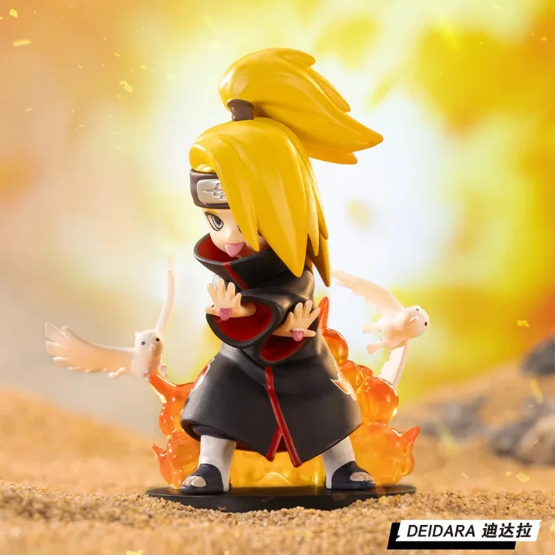 ناروتو الحرب العظمى Akatsuki صندوق أعمى ShippūDen سلسلة Itachi Obito Uchiha Pein صندوق أعمى الشكل زخرفة الرسوم المتحركة لعبة مجسمة Gif