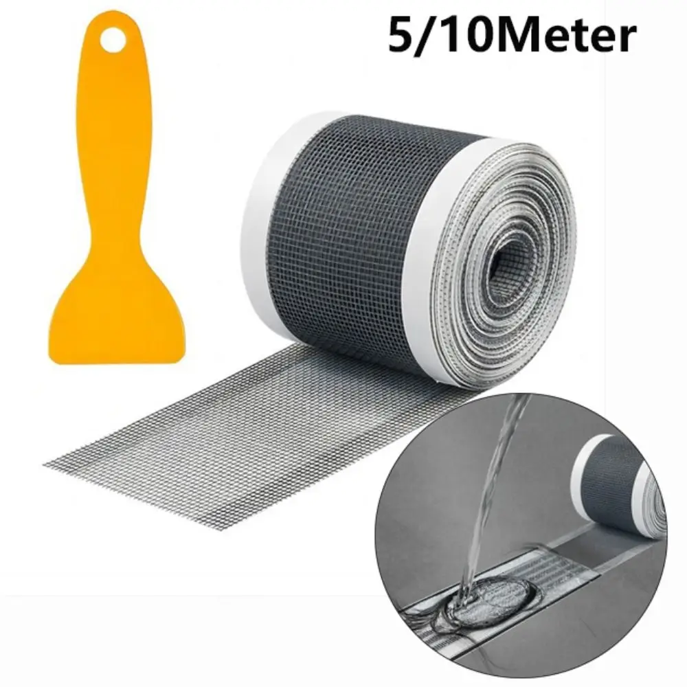 5/10 Meter Disposable Kitchen Sink Mesh Filter Stickers Bath Hair Catcher Floor Drain Net Cover Outfall Strainer Accessories