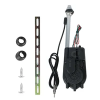 Antenas transmisoras AM FM de 12V, antena eléctrica telescópica automática para exteriores, accesorios para vehículos para Radio de coche, Audio Universal