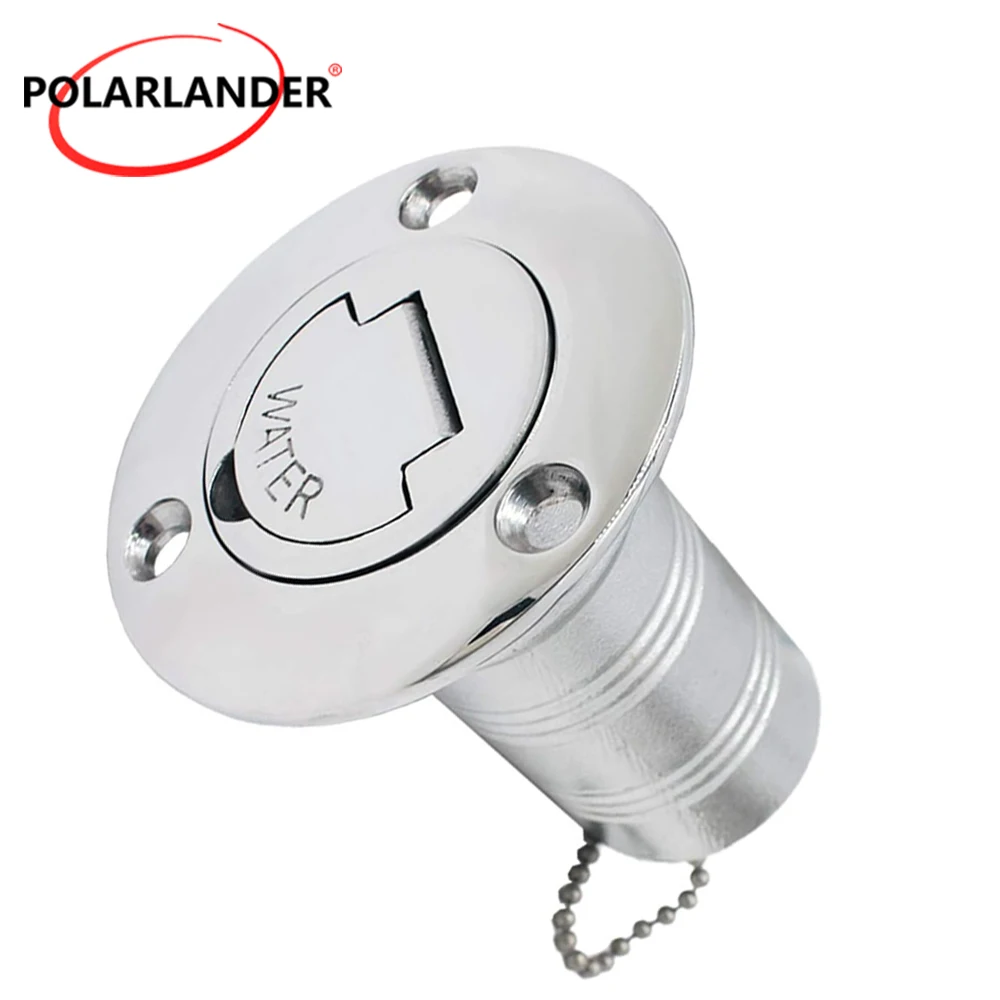 

With stainless steel retaining chain Keyless Cap With O-ring seal 1 Piece Accessories Boat Deck Fill Filler Cap With O-ring seal