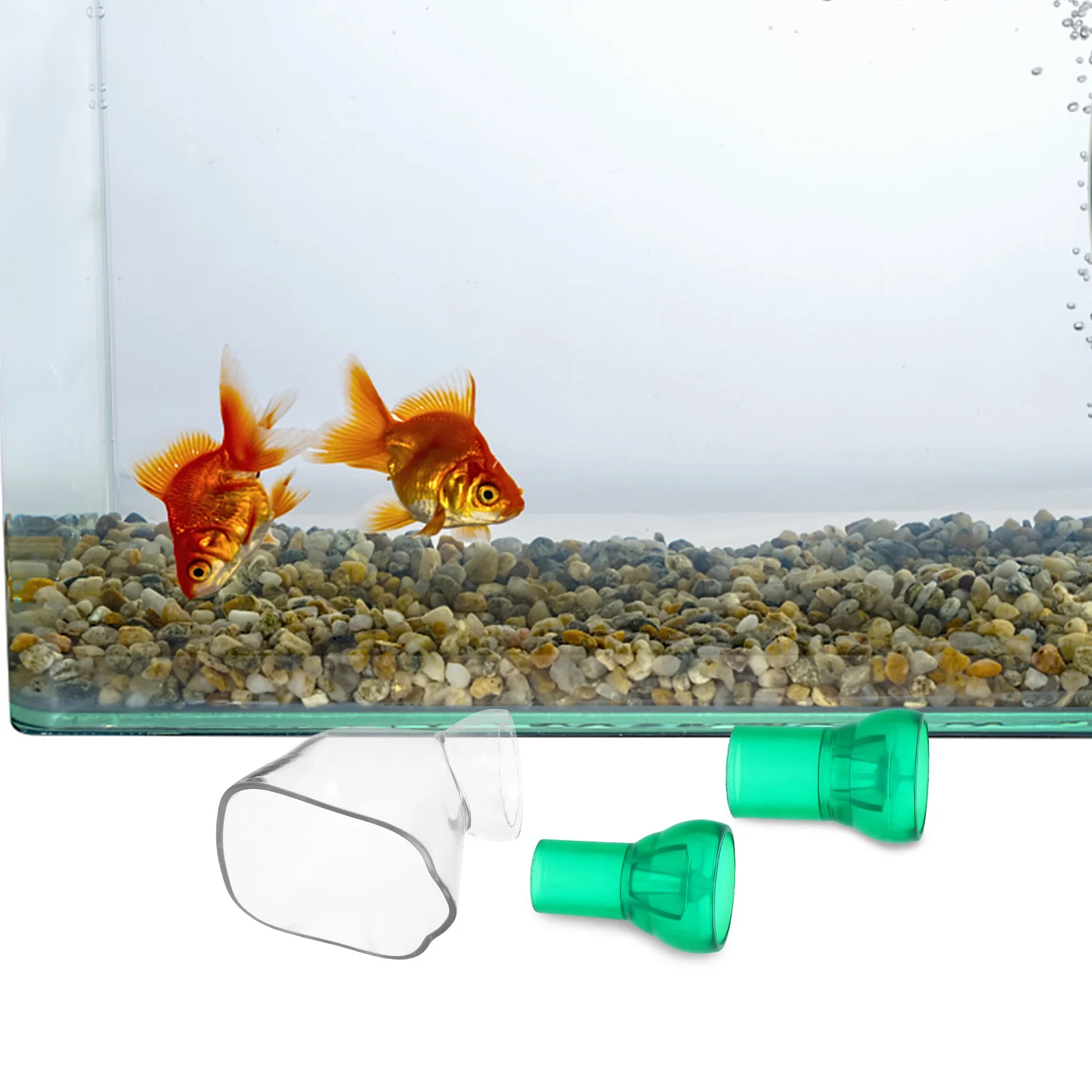 

Aquarium Outflow Pipe Dual Interface Transparent Design For Fish Tank Water Flow Control Aquarium Corner Filter Pump