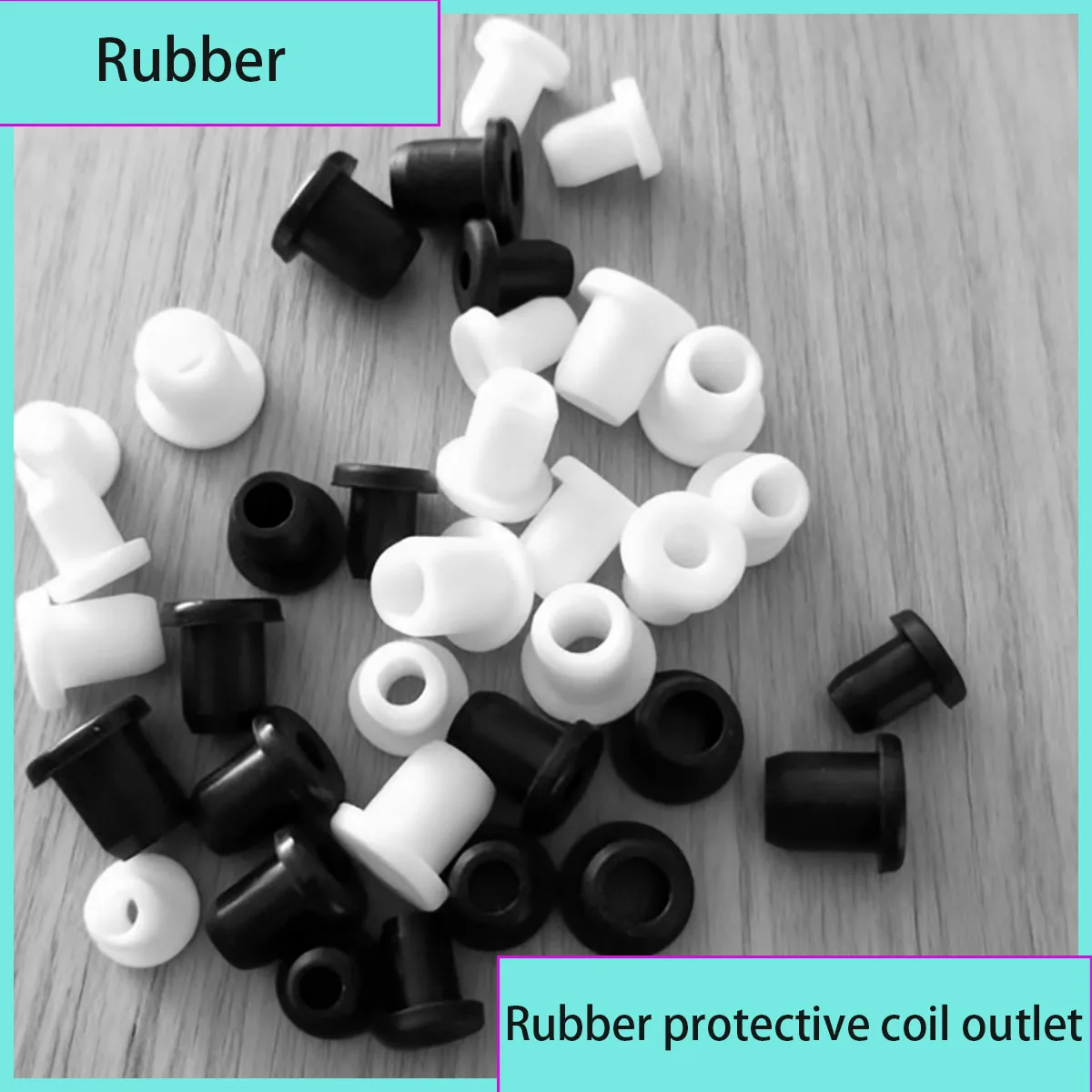 

Food Grade Silicone Rubber Grommets O-rings Gaskets -Through Hole Inserts Plugs Bungs Bushings Washers for Cable Wire Protection