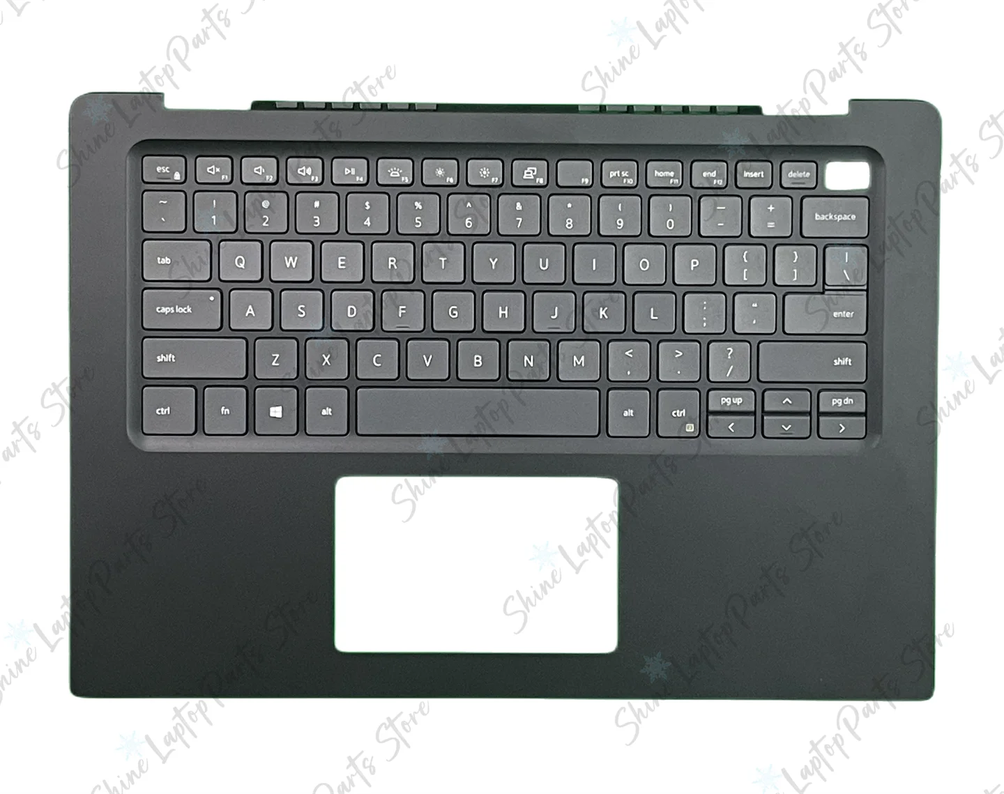 Imagem -02 - para Dell Vostro 5490 V5490 Ccover c Case Palmrest Laptop Top Case Teclado 0tc3ch Novo