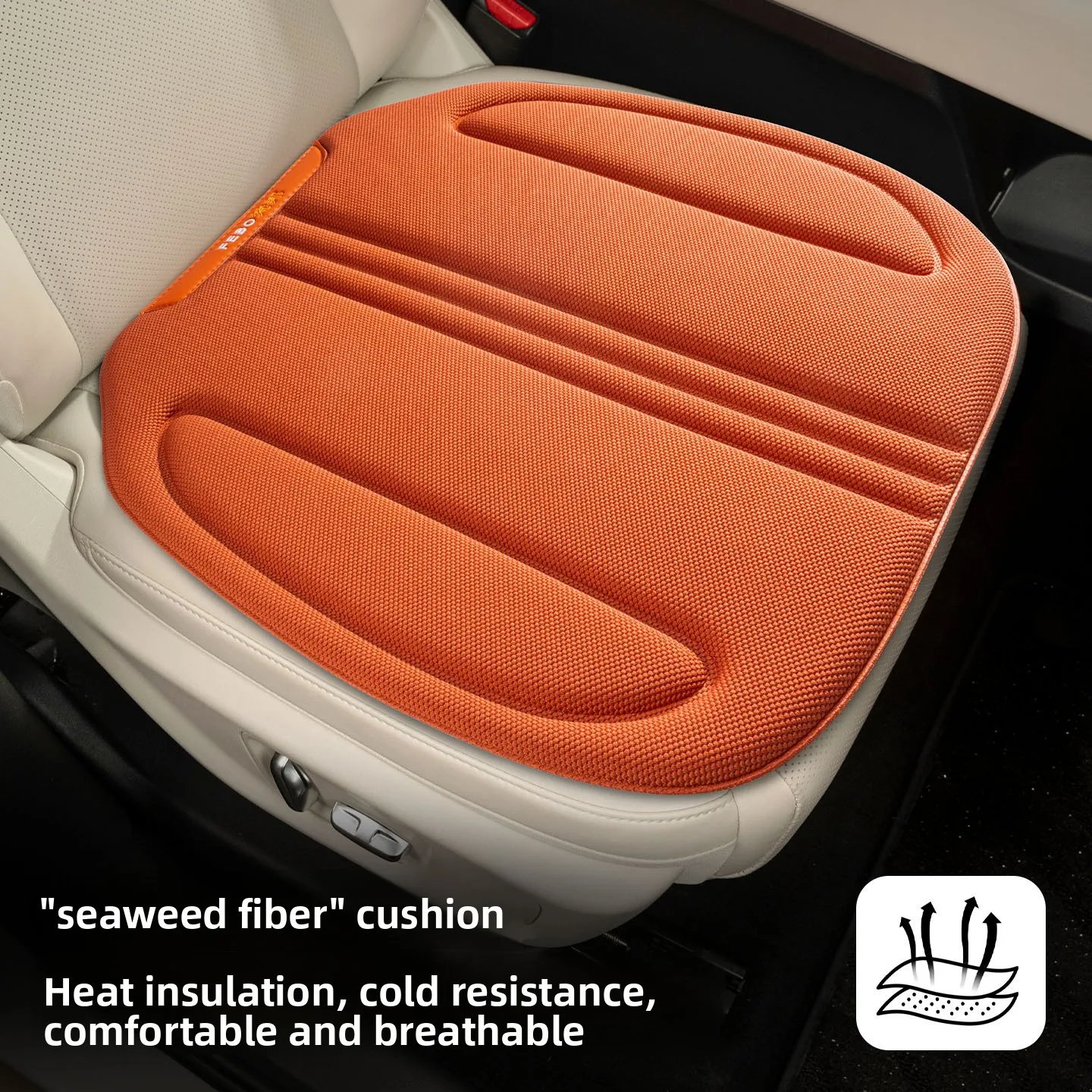

All Season Linen Universal Car Seat Cover Flax Breathable Anti-Slip Covers Car Seats Protection SUV Car Seat Cushion