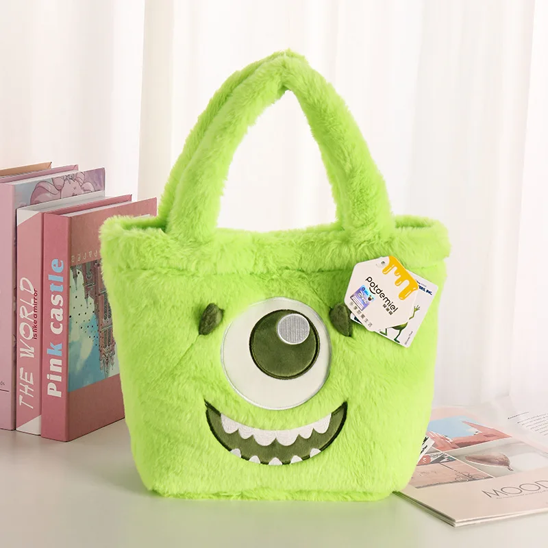 Disney Mike Wazowski Leisure Armpit Bag Cartoon & Cute Handbag valentines Gift Large Capacity