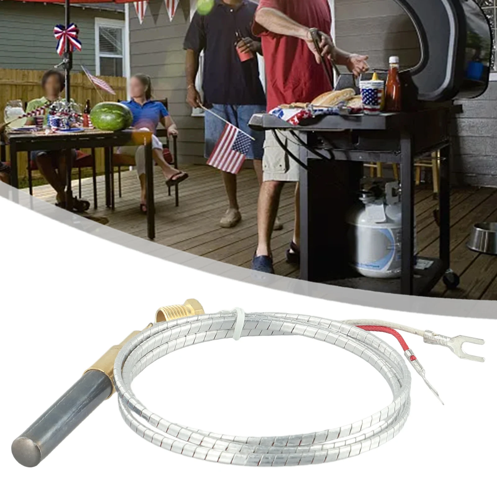 Replacement Thermopile for Gas Fireplace For Pilot Generators with 36in for Propane Fireplaces and Heating Units