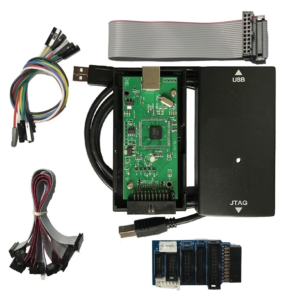 TCE لـ JLink V12 J LINK V12 Jtag Swd مبرمج STM32 محاكي مصحح الأخطاء ARM MCU أداة التصحيح محول مجموعة كاملة