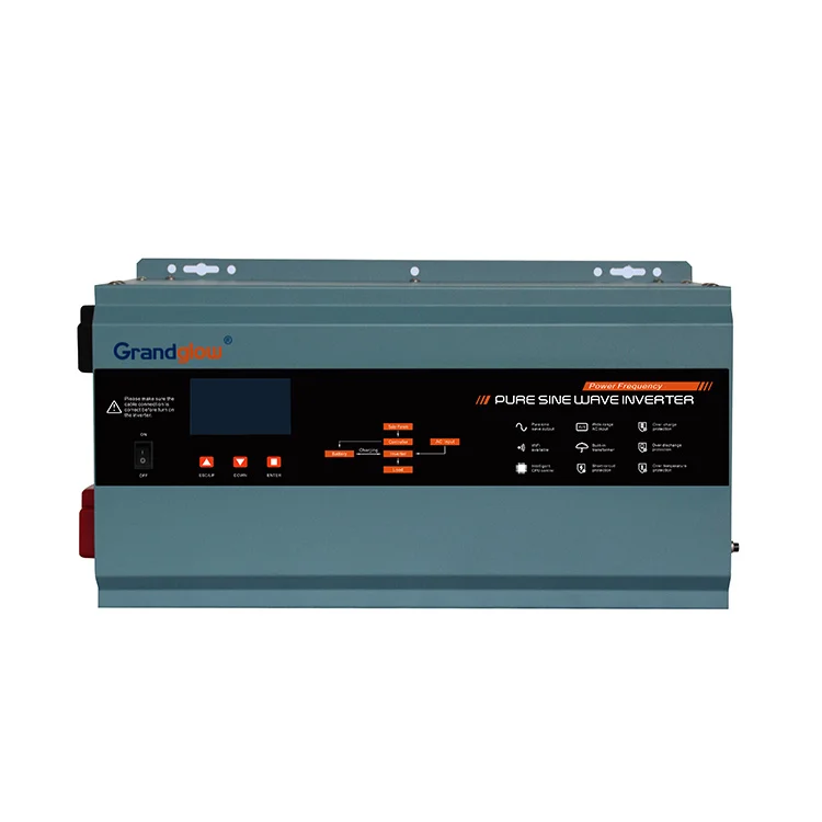 Low Frequency Pure Sine Wave 6kw Off Grid Solar System Hybrid 48v Inverter Renewable Energy for Home