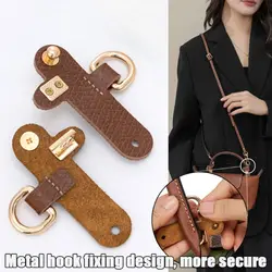 Handbag Transformation Accessories for Longchamp Mini Bag Strap Punch-free Genuine Leather Shoulder Strap Conversion Hang Buckle