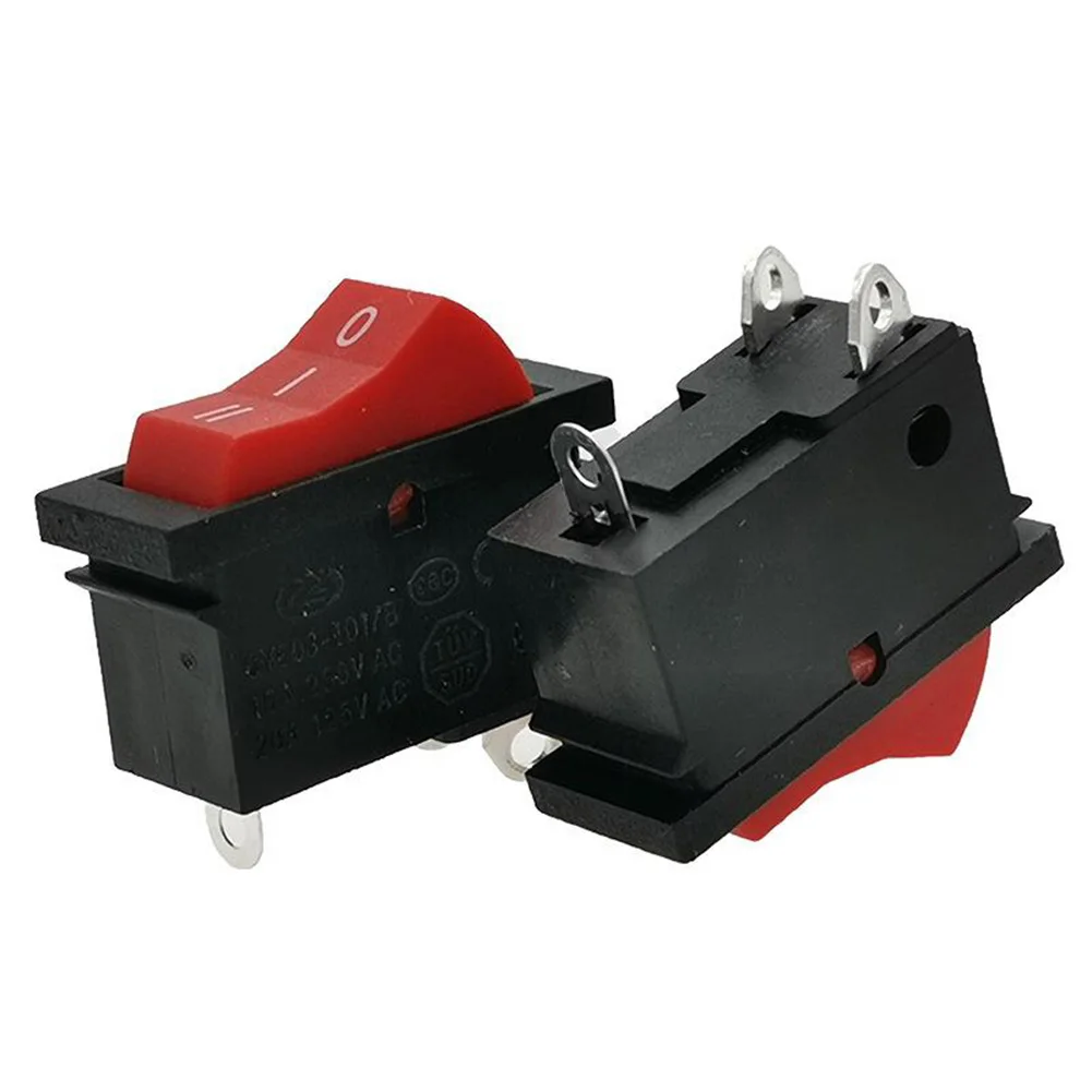 Hair Dryer Gear Switch 15A 3 Position 3 Pin Latching Power Control Replacement Switch for Electrical Appliances