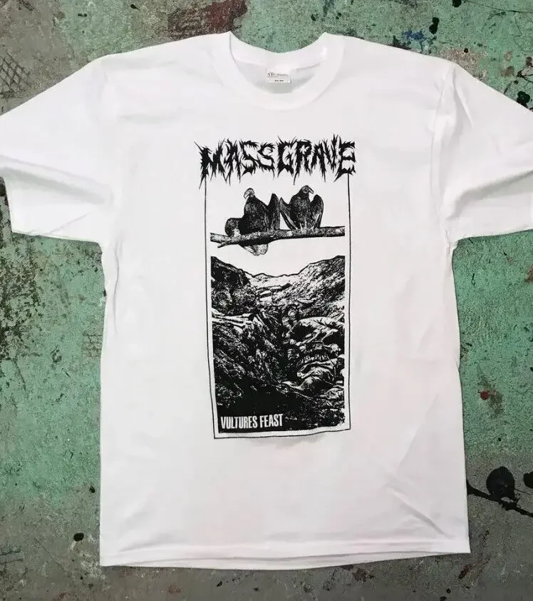 

Mass Grave 'Vultures Feast' Shirt, punk rock band shirt TE5622