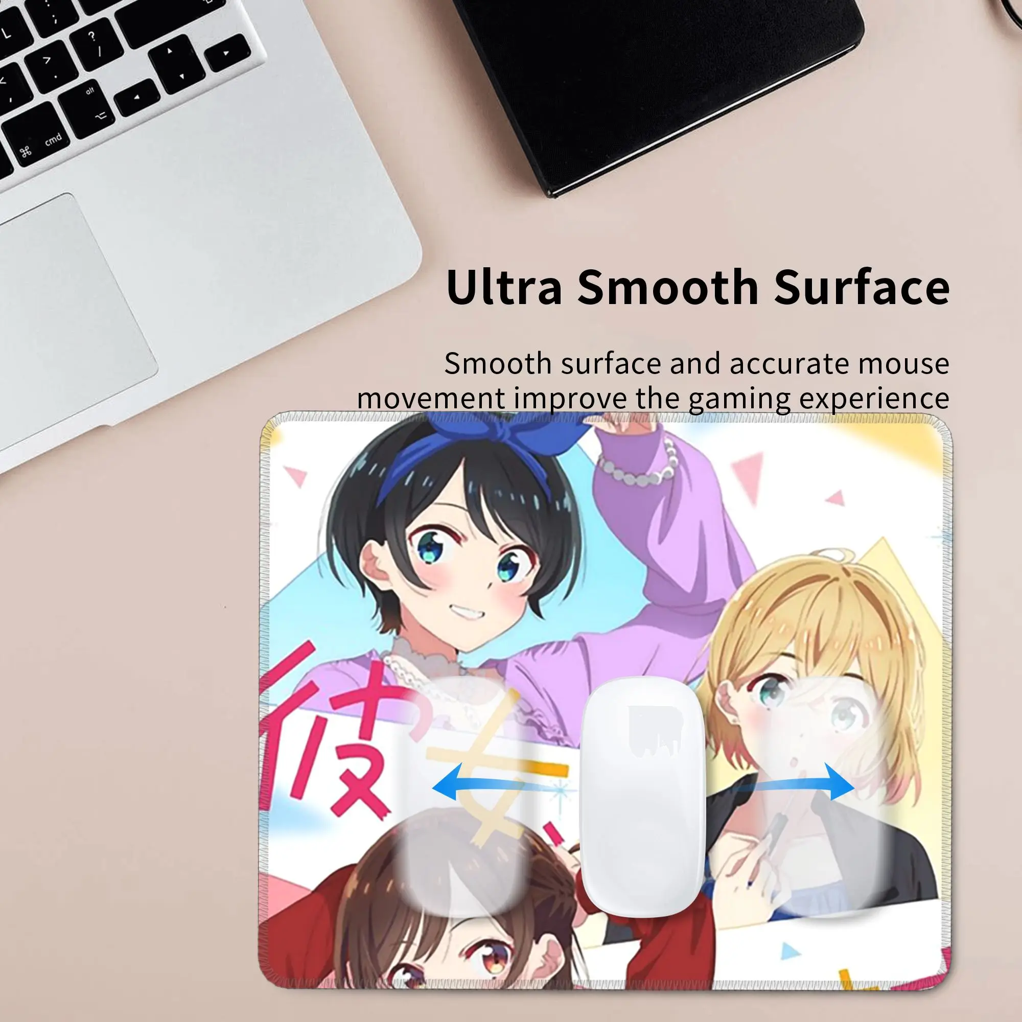 Anime Rent A Girlfriend Mouse Pad Computer Keyboard Mouse Mat Gaming PC Laptop Desk Mat Office Table Mats