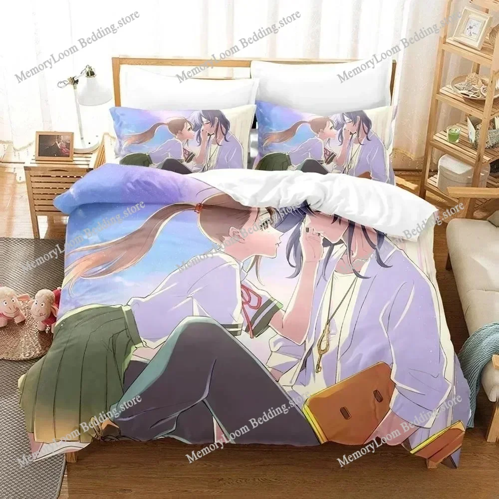

3D Printed Anime Suzume No Tojimari Bedding Set Single Twin Full Queen King Size Bedroom Duvet Cover Sets for Adult Kid