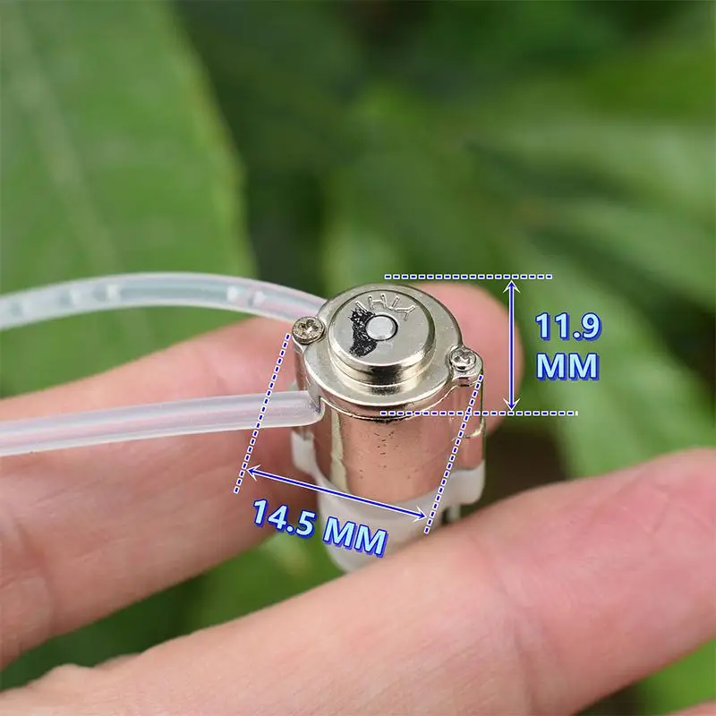 New-DC 3.7V Ultra Micro Peristaltic Pump Squeezing Dosing Pump Mini 10MM Planetary Gear Metering Pump Precision Small Flow Motor