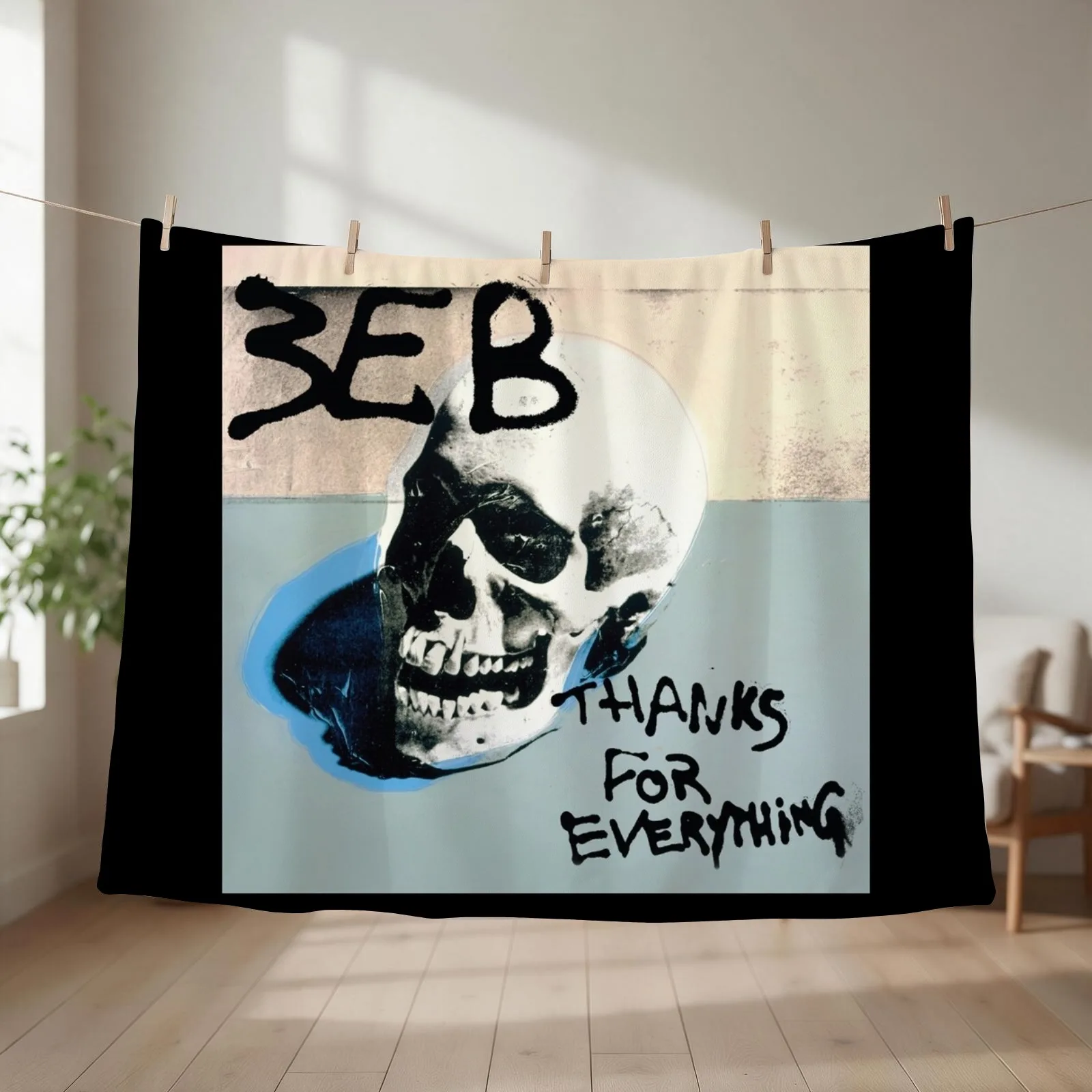 New Third Eye Blind thanks for everything Throw Blanket couch cozy soft plush fuzzy picnic outdoor blanket