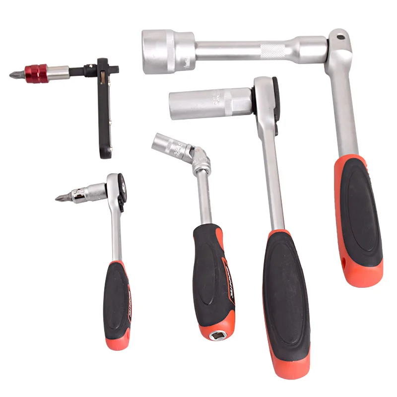 83pcs Professional Car Repair Multifunctional Ratchet Wrench 1/4" 1/2" Hex Socket Hand Tools Spanner Set Combination Toolbox