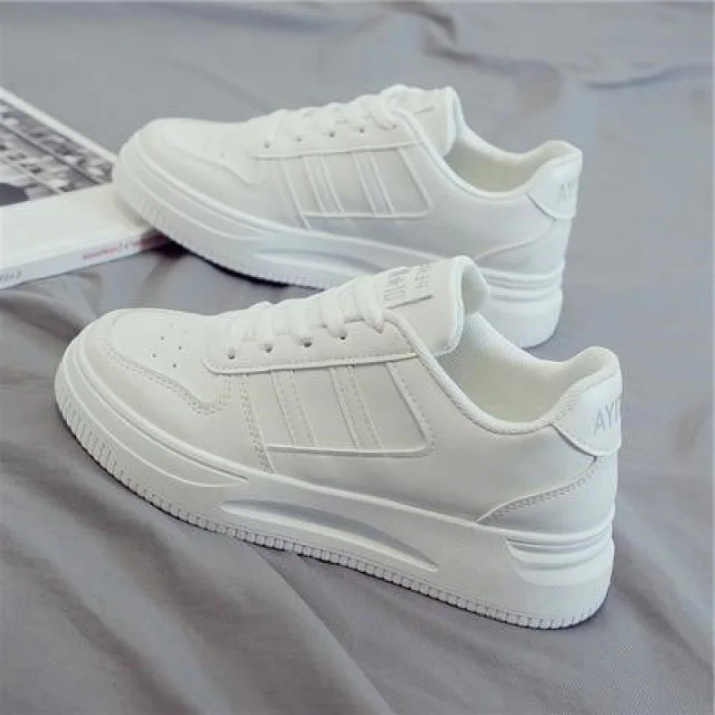 2024 New Spring and Autumn Women's Casual Sports Shoes Comfortable and Breathable Women's White Shoes Women's Tennis Shoes