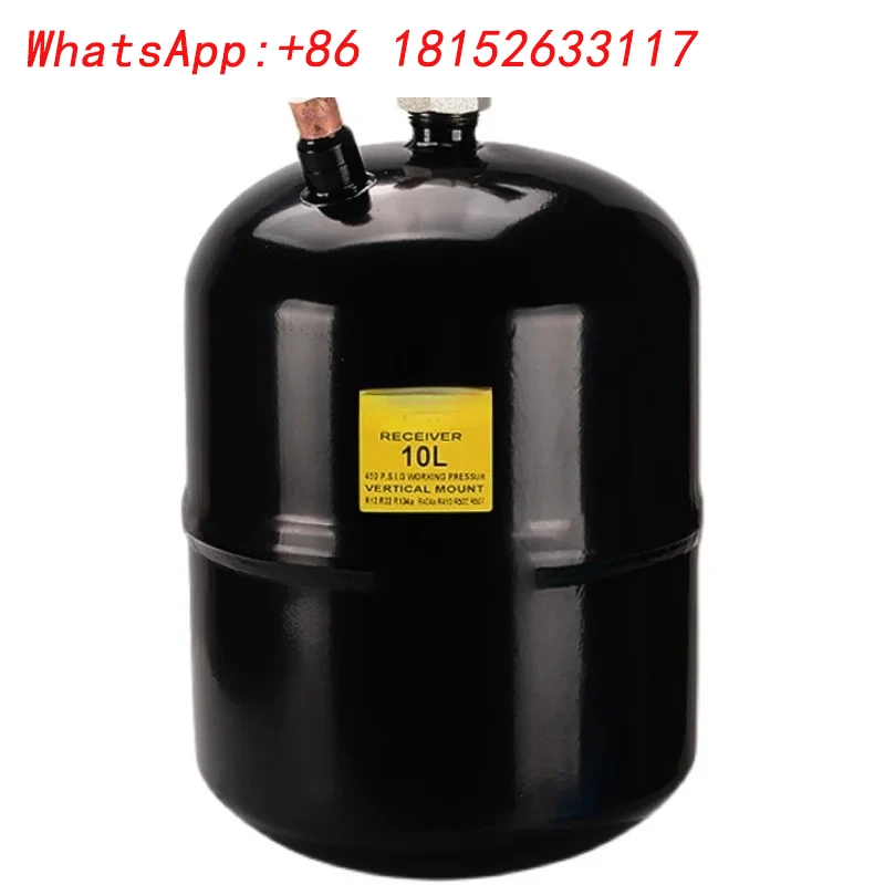 ضاغط تكييف الهواء المركزي خزان المبردات وحدة التبريد خزان الفريون وعاء ملحوم عمودي