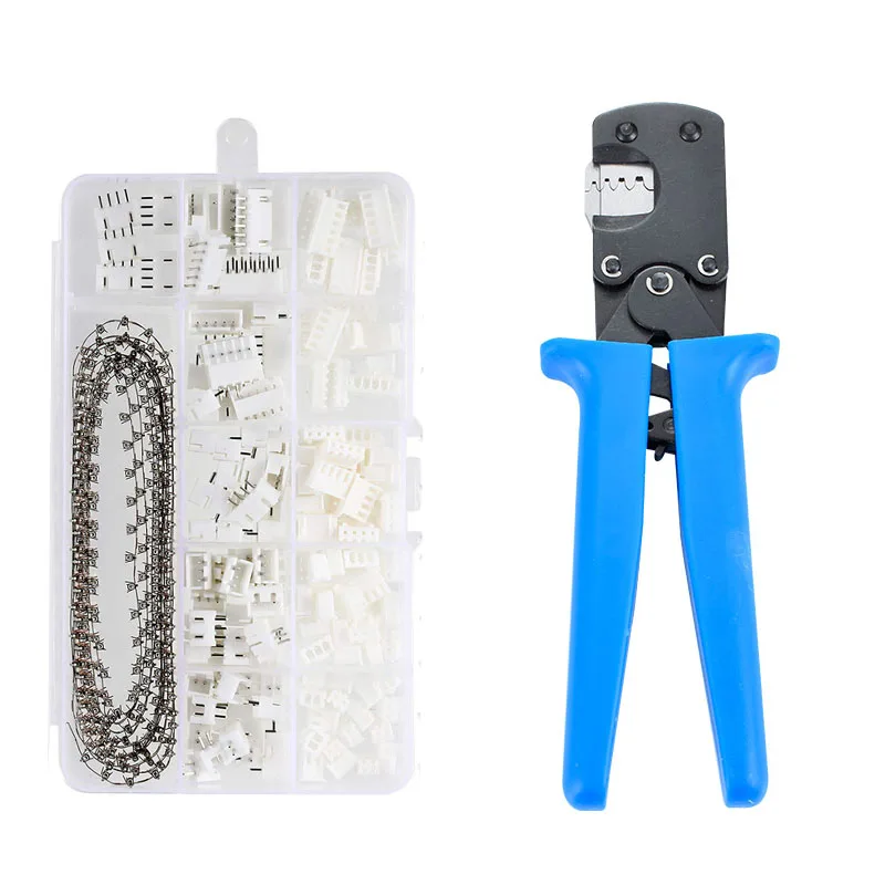 Crimping Pliers Tool Set Connector 2.54mm Dupont connectors h3.96 C3 JST-XH JST connector kit