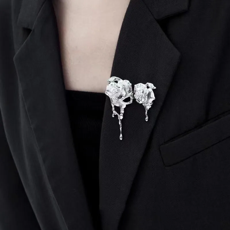 

Оригинальная поясная пряжка в форме розы, стильная, новая, простая и универсальная, украшение для талии