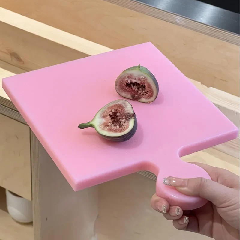 High Appearance Level Pink Cutting Board Can Be Removed Antibacterial Mildew-proof Food Board Home Kitchen Cutting Tool