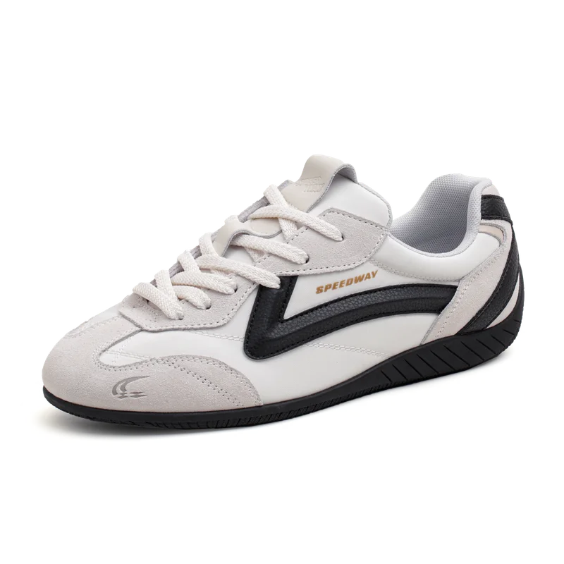 Maden Unisex Fall Vintage Patchwork Racing Shoes Breathable German Trainers Sneakers Thin Sole Casual Lace-Up Sport Winter Shoes - Image 6