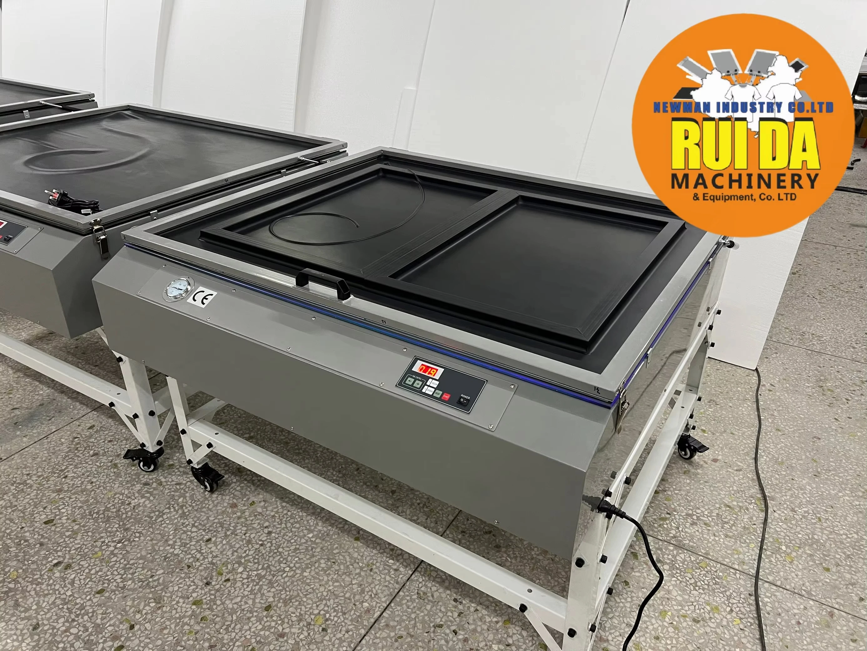 New Customized Size Stand Tabletop Silk Screen Printing Machine With LED Light Vacuum Function 800*1000mm Exposure Unit