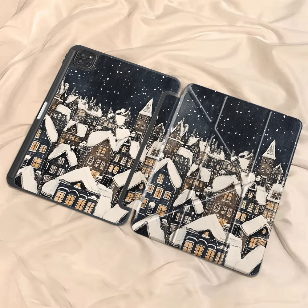 

Holder Cover Tablet Case For iPad Mini 6 7 Air 4 5 M3 M2 1 2 M4 11inch Pro 2025 Pro 11th 10th 9th 8th 7th 12.9inch Christmas