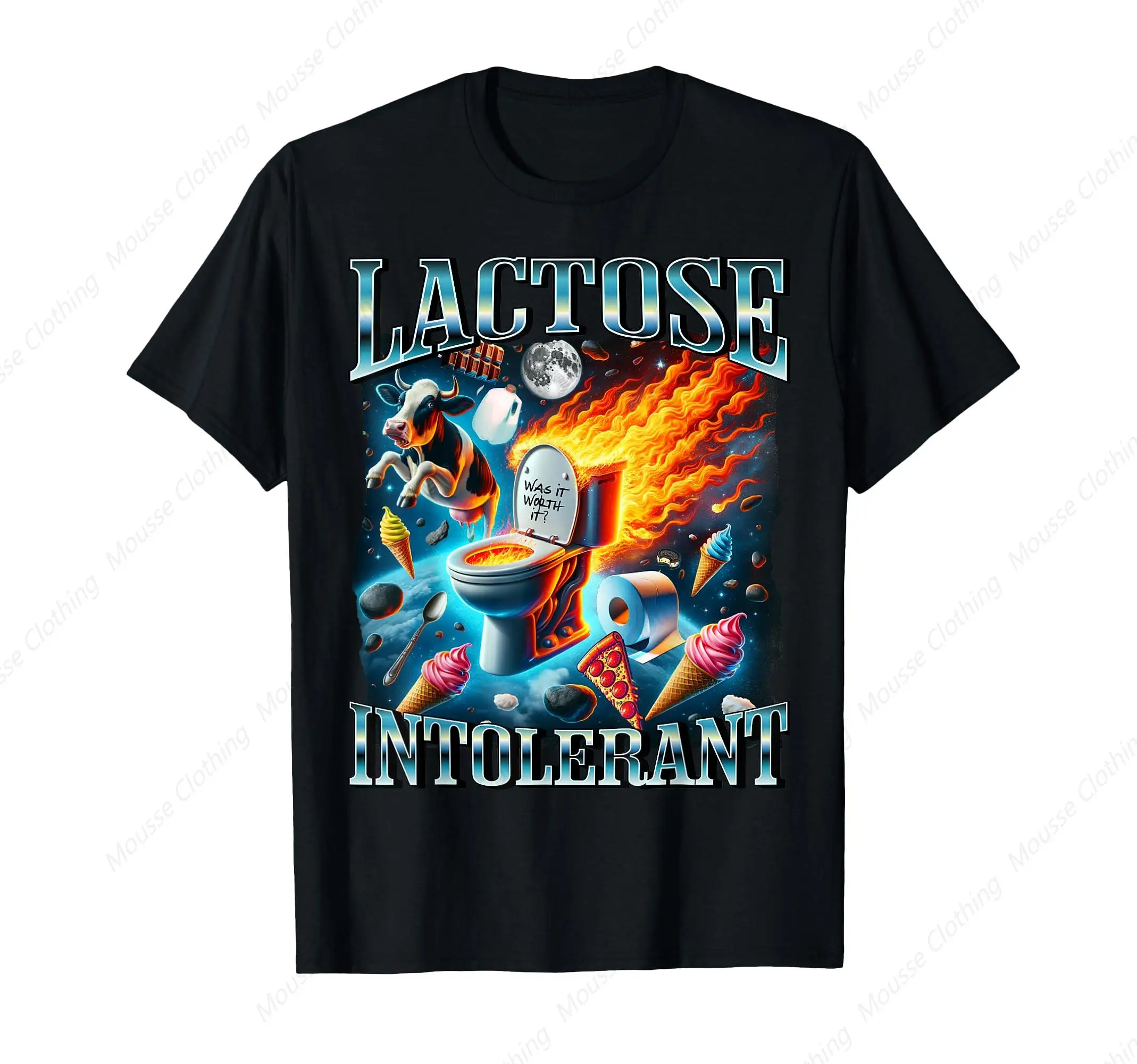 Lactose Intolerant Shirt, Funny Sarcasm Oddly Specific Meme T-Shirt