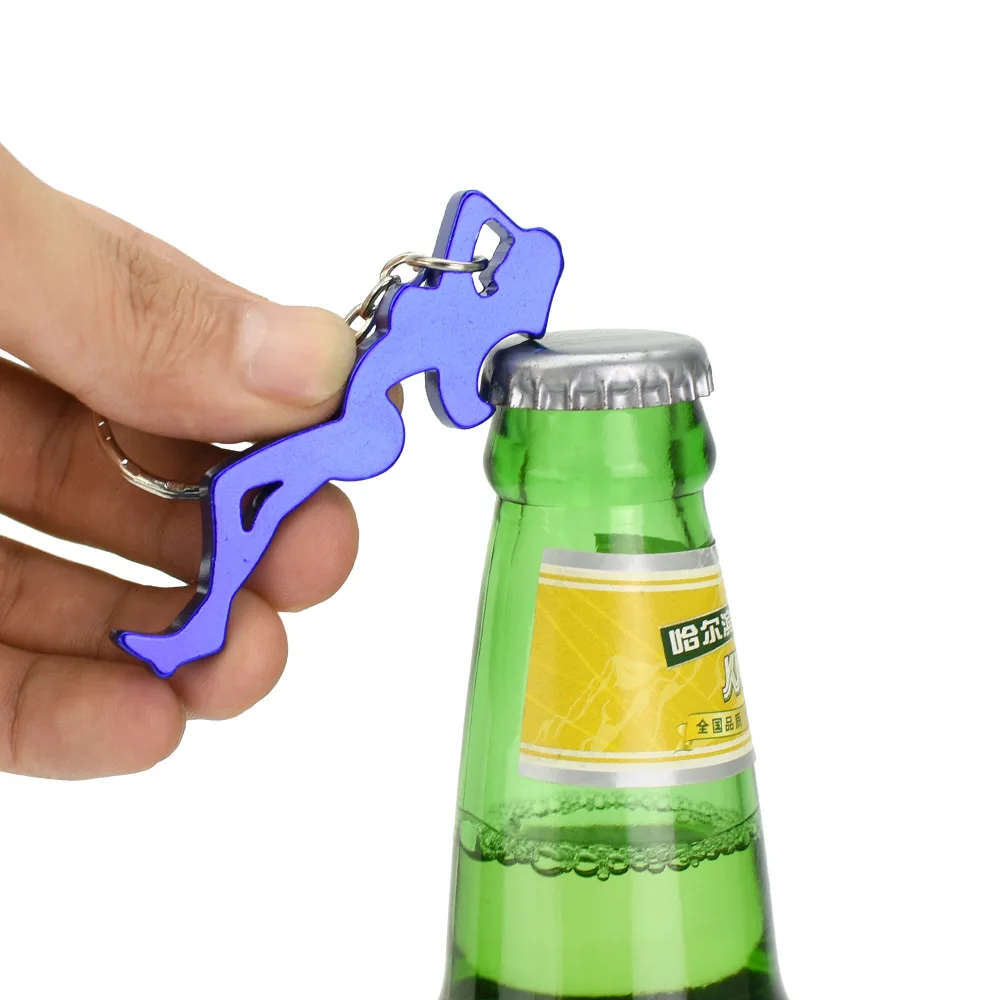

Creative Keychain Beer Bottle Opener and Portable Screwdriver
