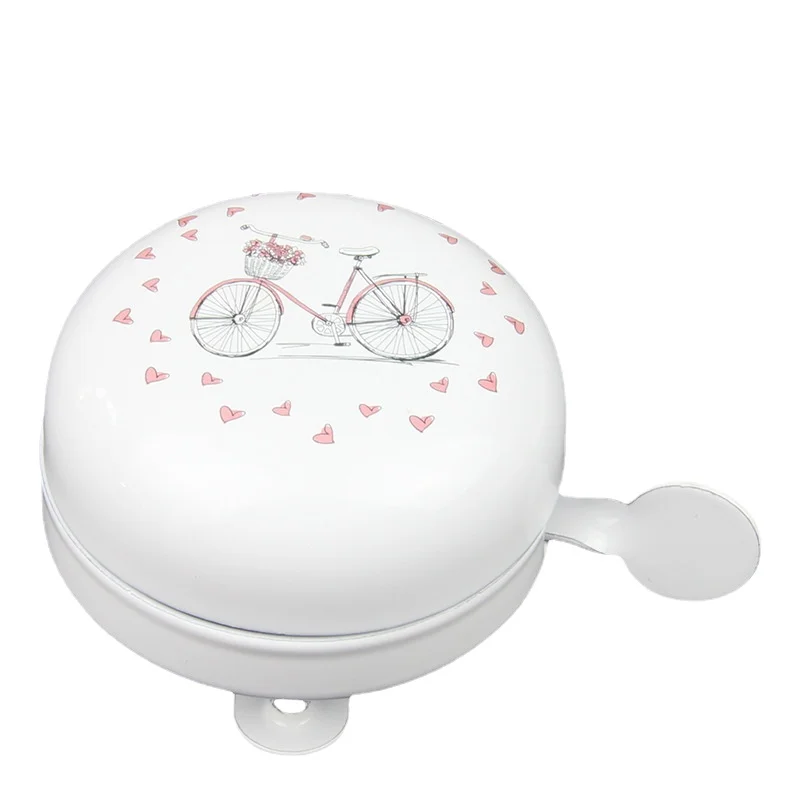 Bike Bell Bicycle Accessories Stylish Adorable Unicorn Printed Bicycle Bell Decor Bike Bell Crisp Ring Bell for Outdoor Children