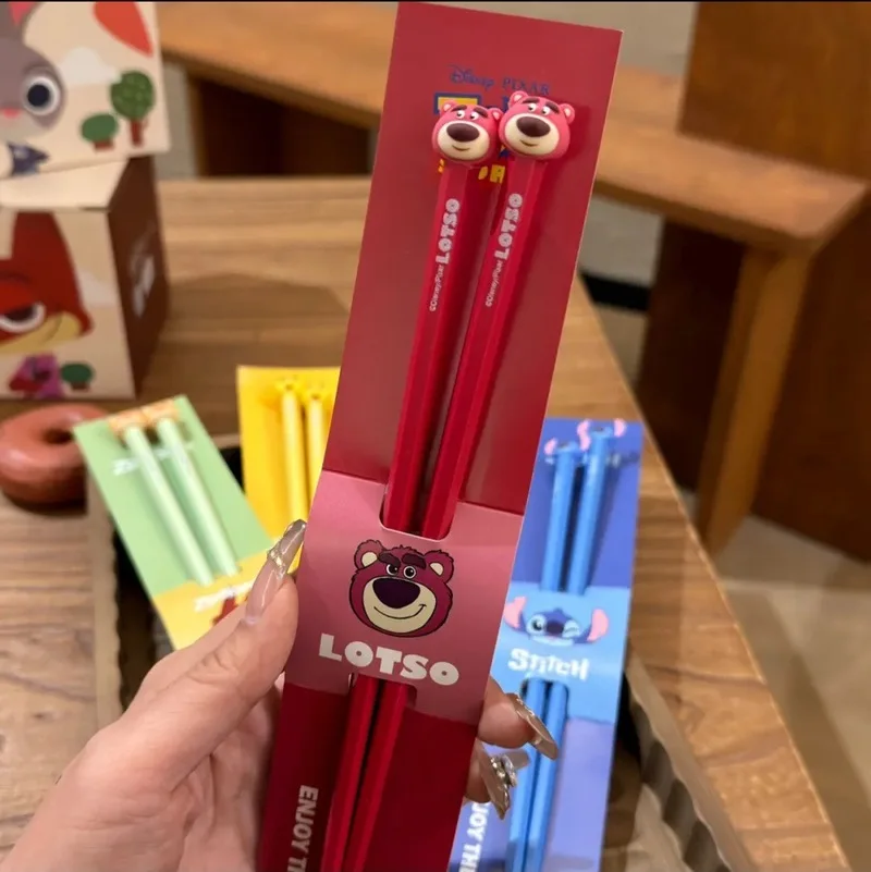 لطيف Zootopia عيدان عالية الجمالية حزمة شخص واحد المضادة للانزلاق زوجين عيدان أنيمي الكرتون تحت عنوان الملحقات