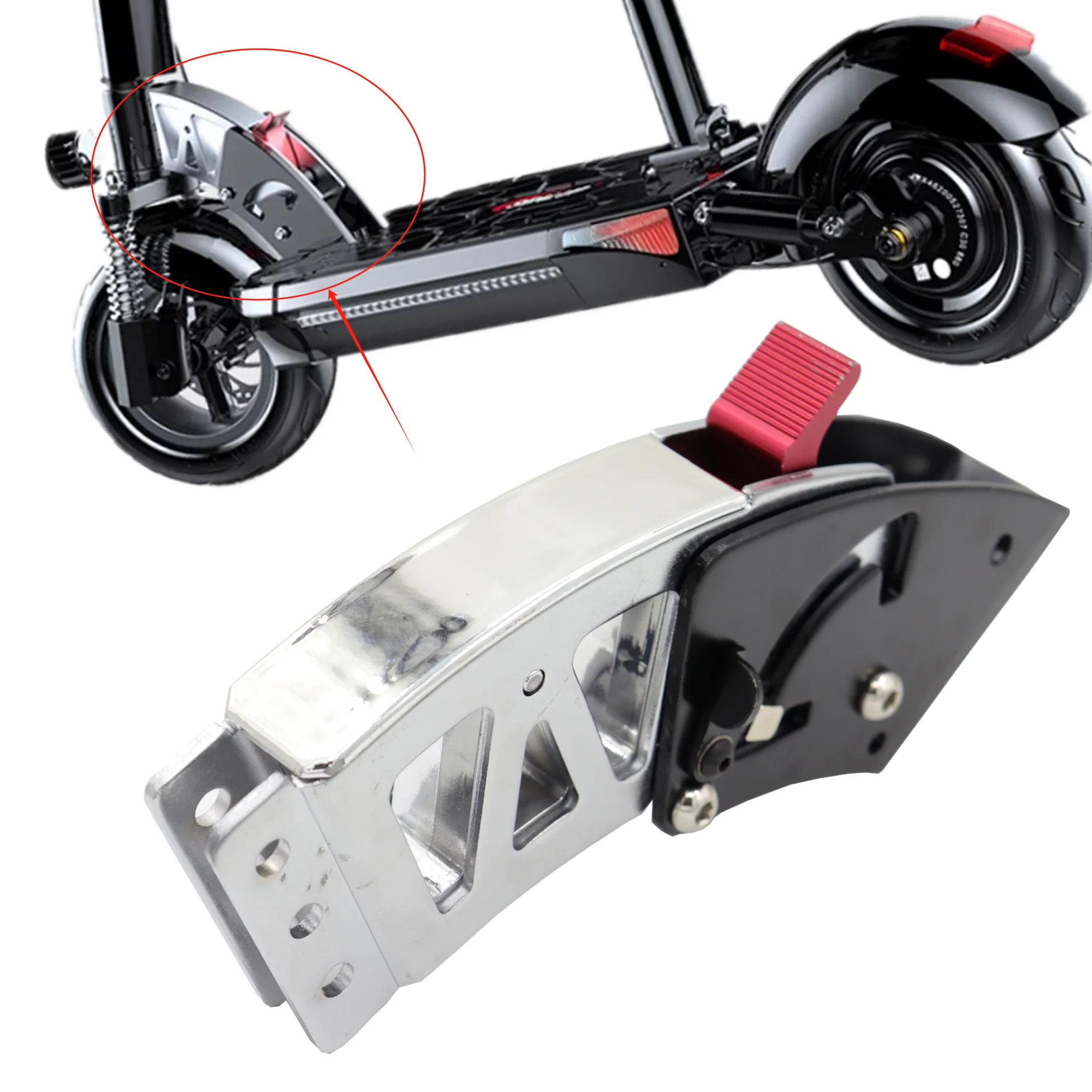 10 inch Electric scooter folding system assembly accessories 10 inch Kugoo M4 scooter folding lock part Mechanism