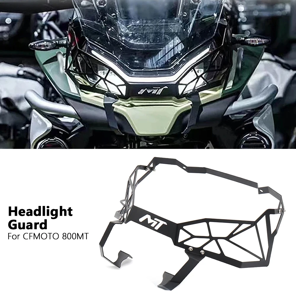 

For CFMOTO CF 800MT MT800 MT 800 MT Motorcycle Accessories Headlight Protector Guard Grille Protection Cover Protective
