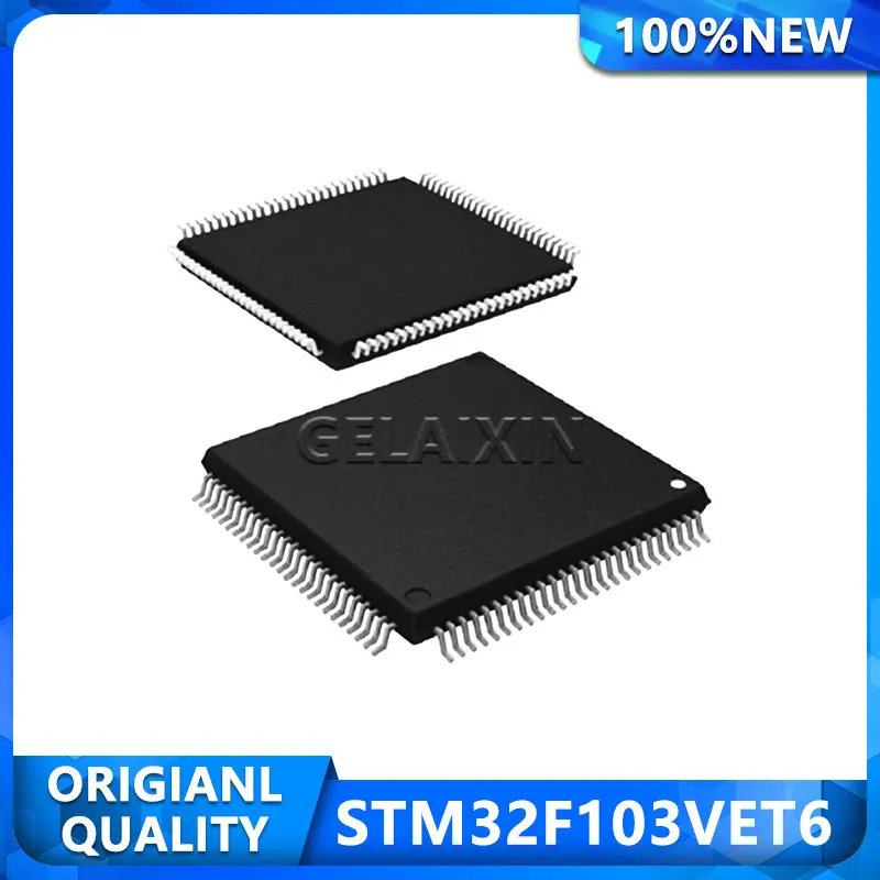 

10PCS STM32F103VET6 LQFP100 STM32F103VET STM32F103VE STM32F103V STM32F103 32F103