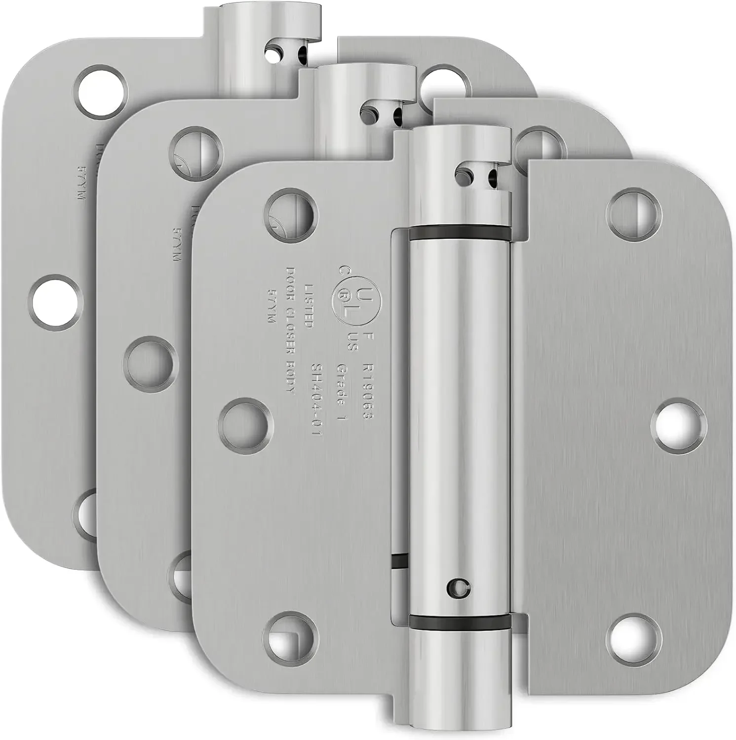 3-Piece Self-Closing Door Hinge, 3.5 