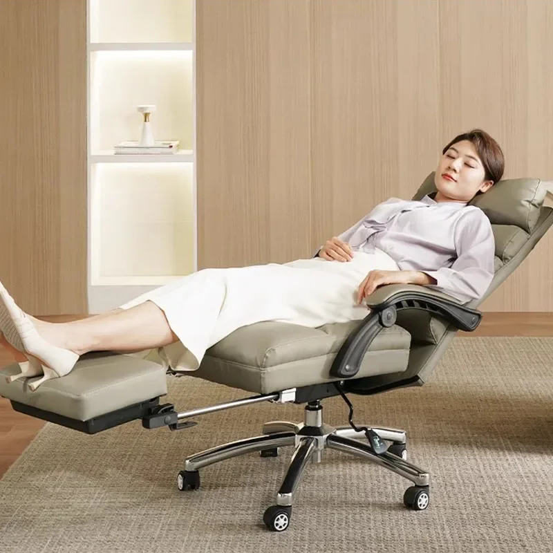 

Lounge Office Chair Ergonomic Gameing Living Room Mobile Study Designer Swivel Chair Vanity Chaise De Bureaux Luxury Furnitures