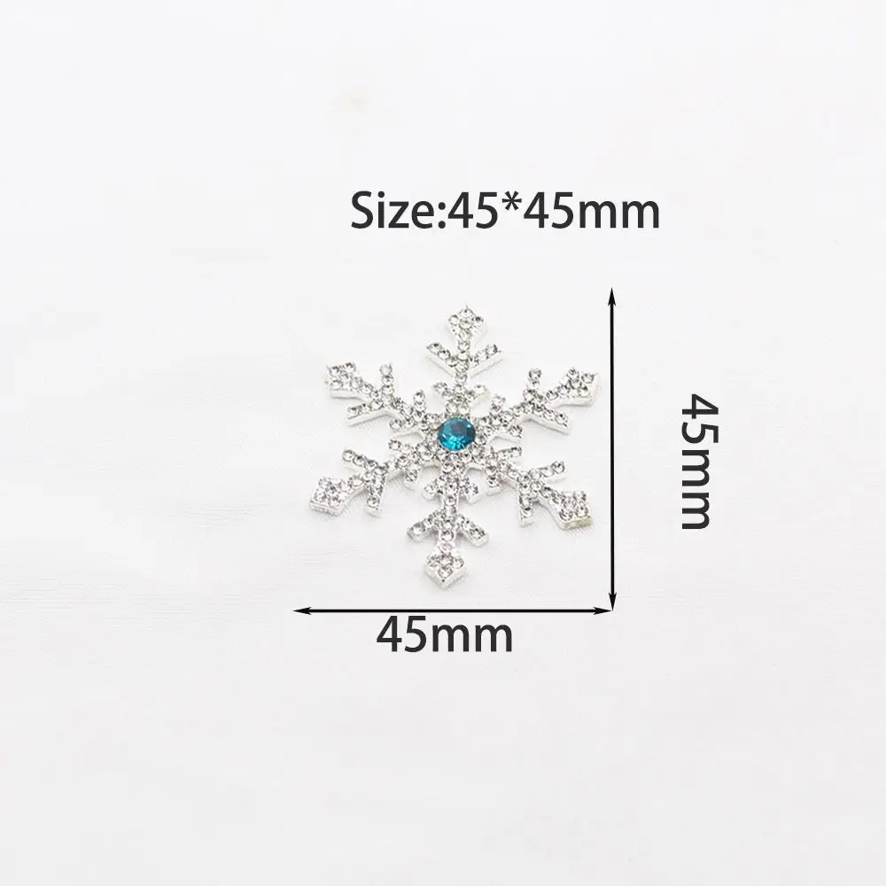 3-Pack New 29mm Multi-Color Glass Electric Drill Four-leaf Clover Alloy Flower Discs DIY Clothing Accessories Handmade Jewelry H