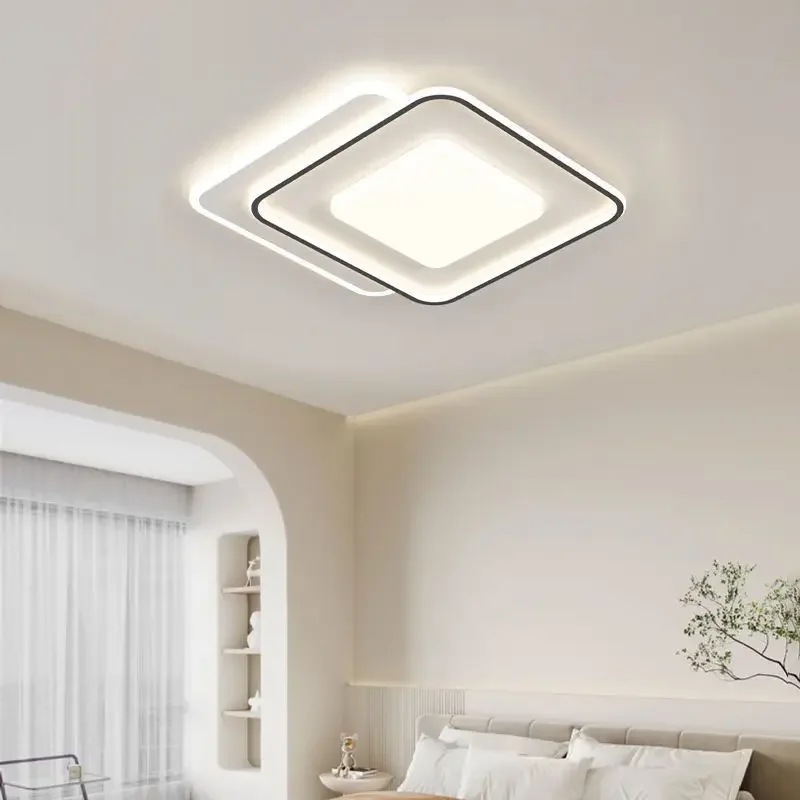 Salon intelligent et simple, plafond de chambre à coucher, maison entière, moderne, 040