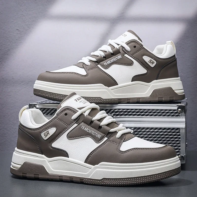 

Trendy Men Sneakers Designer Men's Shoes Outdoor Casual Tennis Shoes Comfortable Pu Platform Shoes Tenis Masculino Designer